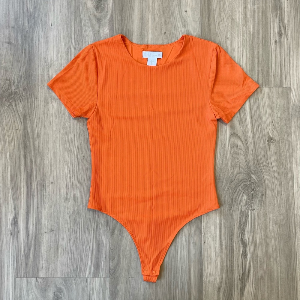 House of Harlow 1960 Short Sleeve Bodysuit